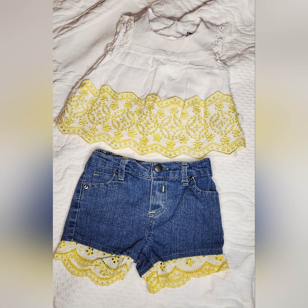 DKNY toddler set size 12Months